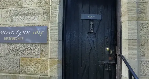 Richmond Gaol card